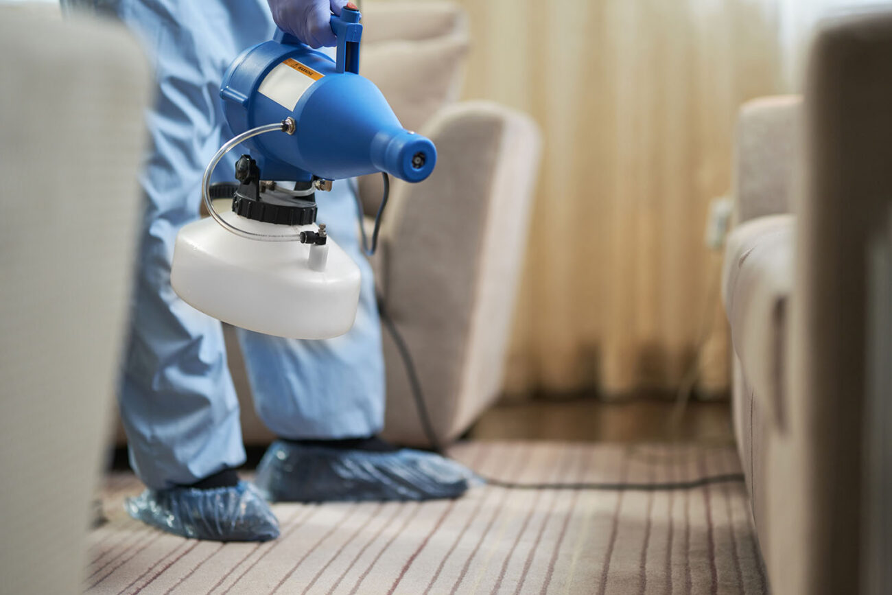 Zapewniamy kompleksową dezynfekcję i ozonowanie, eliminując wirusy, bakterie oraz nieprzyjemne zapachy.